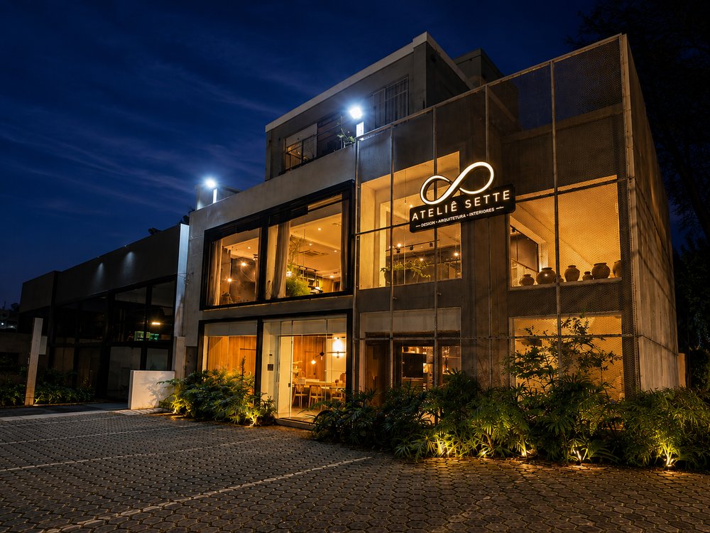 Fachada do Ateliê Sette — Av. Vereador José Diniz, 1300, Alto da Boa Vista, São Paulo